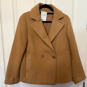 H&M Short Peacoat